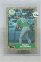 1987 Topps Mark McGwire 366