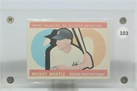 1960 Topps Mickey Mantle 563
