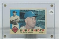 1960 Topps Duke Snider 493