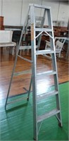 "White Metal" 6' Ladder