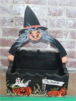 Halloween/Witch Wooden Decor Box
