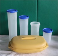 Lot of 5 Tupperware Containers