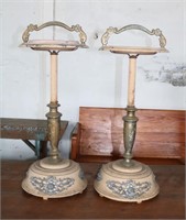 Pair of Vintage Ash Tray Stands