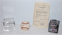 Ralph Kiner Autographed Baseball (Authenticated)