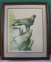 Framed "Golden Eagle" Print by Guy Coheleach