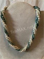 Faux Twisted Pearls