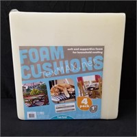 Pack of Four Foam Cushions