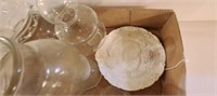 Old Glass Lot WIth 50th Anniversary Plate