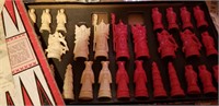 Vintage Ming Dynasty type Chess Set