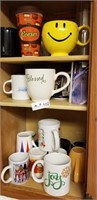 Assortment of Coffee Cups & More