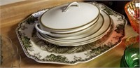 Large Johnson Bros. Tray,  Serving Pieces
