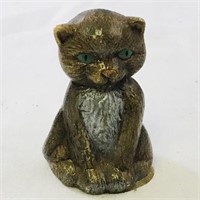Vintage Small Cat Figurine (2 1/2" Tall)