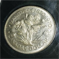 1970 Brilliant Uncirculated Canadian Dollar Coin