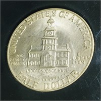 1976 Brilliant Uncirculated US Half-Dollar Coin