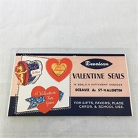 Vintage Dennison Valentine Seals (Unused)