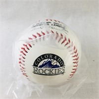 Colorado Rockies MLB Official Baseball (Unused)