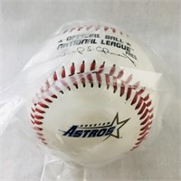 Houston Astros MLB Official Baseball (Unused)