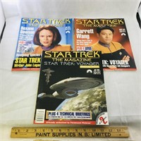 Lot Of 3 Star Trek - The Magazine Issues