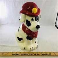 Fire Dog Cookie Jar (Cracked & Chipped)