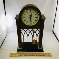 Quartz Mantle Clock (Working) (16" Tall)