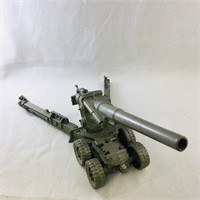 Vintage Artillery Gun Plastic Toy