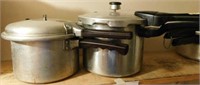 2 small vintage Presto pressure cooker