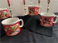Campbell’s Soup Mugs and Candle Sticks