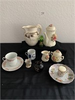 Decorative Teapot / Creamer / Sugar, Pitcher ++