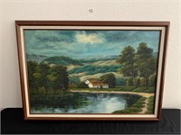 Country Side Oil Painting