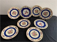8 Bavarian Dinner Plates