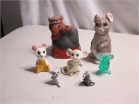 Mouse Figurine Lot