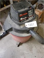 CRAFTSMAN 16 GALLON WET DRY VAC W/ ATTACHMENTS