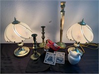 Lamps, Candle Sticks & More