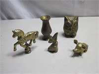Lot of Brass Figurines