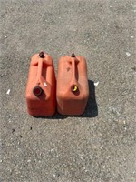 PAIR GAS CANS