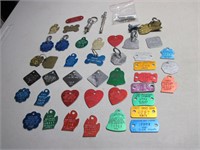 Lot of Dog Tags/Whistles