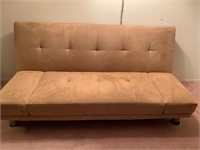 Brushed Suede Sofa / Bed
