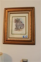 framed print, the raleigh tavern by coby carlson