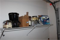 toaster, coffee pot, extra pot and heating unit,i