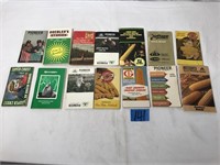 Assorted Seed Planting Guides, Crop Notes Etc