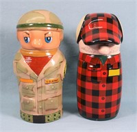 Webco Bubba Hunter, US Army Beer Steins