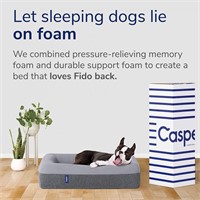Casper Sleep Dog Bed,Small, Gray