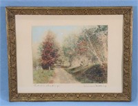 Wallace Nutting "October Shadings" Print