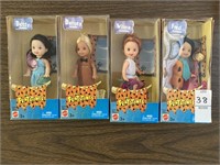 Mattel Flintstones doll set