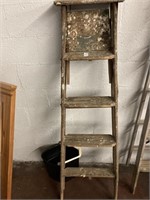 wood ladder