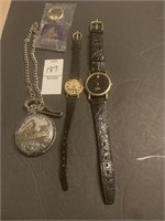 Assorted watches, pocket watch