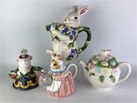 Decorative Teapots & Pitcher- Heritage Mint,