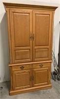 7 ft. Thomasville Media Cabinet with Drawer