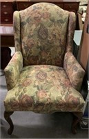 Goods Furniture Floral Upholstered Armchair