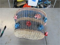 Vintage Bike Basket & Mirror